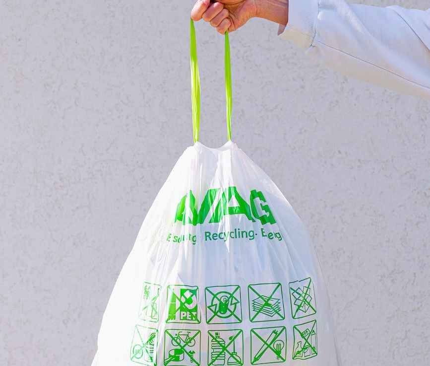 Plastic Trash Bag Recycled Components Mandates